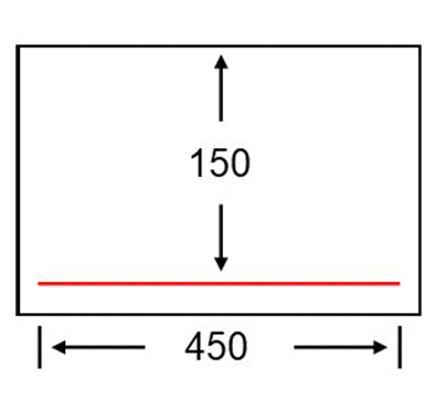 Tamaño para el marco de sellado AA-4KG