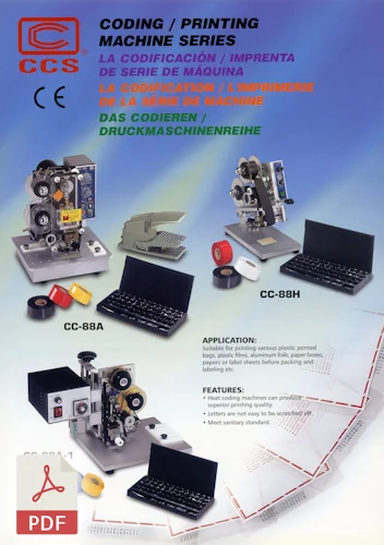 Serie De La Máquina Codificadora De Impresión-Cubrir