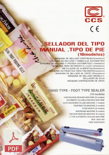 Sellador Tipo De Mano Selladora Tipo De Pie-Cubrir